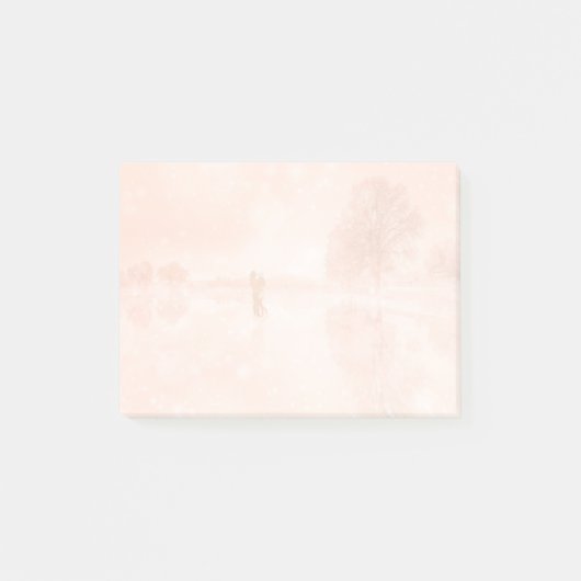 池の恋凍ってい人 ポストイット (正面)