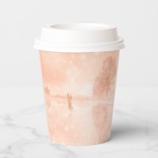 池の恋凍ってい人 紙コップ (裏面)