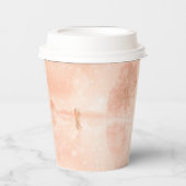 池の恋凍ってい人 紙コップ (正面)