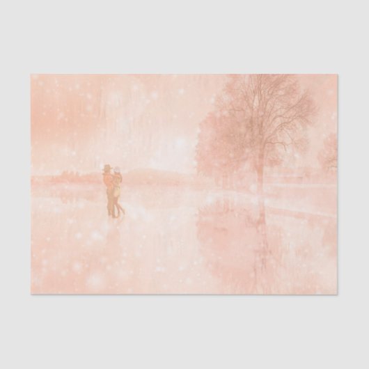 池の恋凍ってい人 薄葉紙 (正面)