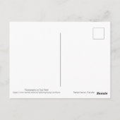 池の日没 ポストカード (裏面)