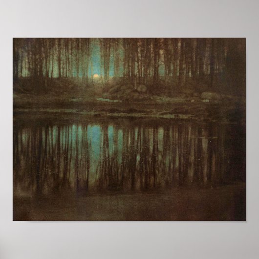 池の月光 ポスター (正面)