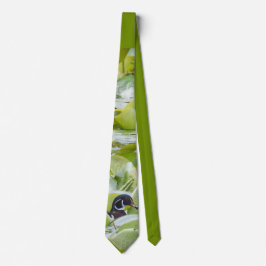 池の木のアヒル ネクタイ