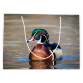 池の木の鴨 ラージペーパーバッグ (裏面)
