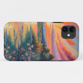池の水色での日の出 Case-Mate iPhoneケース (裏面(横))
