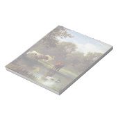 池の牛 ノートパッド (回転)