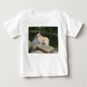池の犬 ベビーTシャツ (正面)