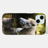 池の白馬 Case-Mate iPhoneケース (裏面 (横))