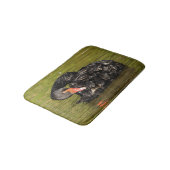 池の白鳥 バスマット (アングル)