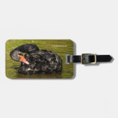 池の白鳥 ラゲッジタグ (正面横)