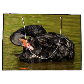 池の白鳥 ラージペーパーバッグ (裏面)