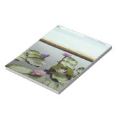 池の睡蓮海 ノートパッド (回転)