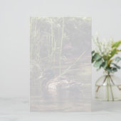 池の端で 便箋 (スタンド正面)