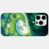 池の花咲くウーパールーパーの庭 Case-Mate iPhoneケース (裏面 (横))