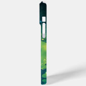 池の花咲くウーパールーパーの庭 Case-Mate iPhoneケース (裏面 / 左)