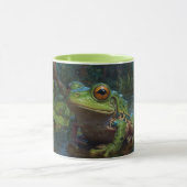 池の野生動物のシーンで登場するカエル マグカップ (中央)