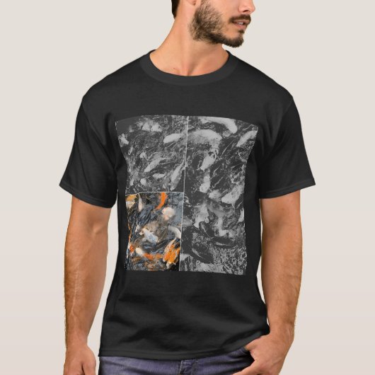 池の錦鯉 Tシャツ (正面)