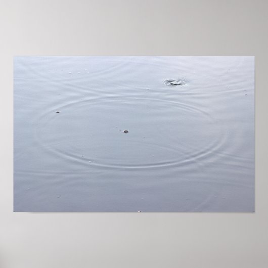 池の陽光円ポスター ポスター (正面)