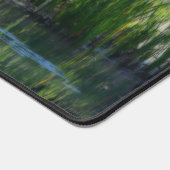 池の霧の中のカタチパーソナライズされた デスクマット (コーナー)