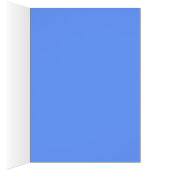 池の青いトンボのヴィンテージイラスト (内側 (右))