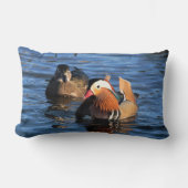 池の青みかんたんやアヒル|過去記事 ランバークッション (正面)