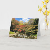 池の青楓 カード (黄色い花)