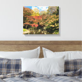 池の青楓 キャンバスプリント (インサイチュ (寝室))