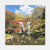 池の青楓 マグネット (正面)