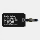 池の青楓 ラゲッジタグ (裏面横)