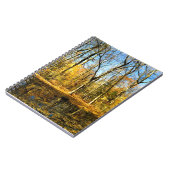 池の静謐なリフレクション ノートブック (左側)