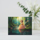 池の魔法の妖精 ポストカード (スタンド正面)