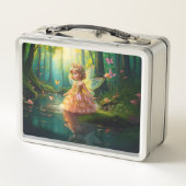 池の魔法の妖精 メタルランチボックス (裏面)