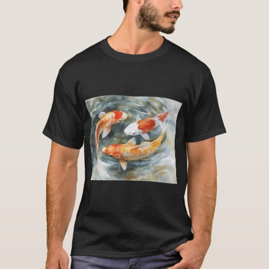 池の鯉 Tシャツ (正面)