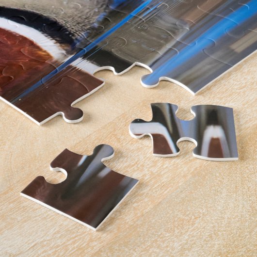 池の鴨 ジグソーパズル (側面)