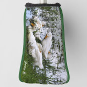 池アヒル野生動物パター ゴルフヘッドカバー (回転90)