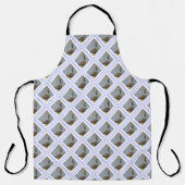 池エプロンによるダイヤモンド形のガチョウ エプロン (正面)