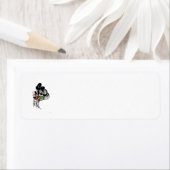 池コイシルエットアート住所 シール (インサイチュ)