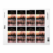 池サンセットワインラベル ラベル (フルシート)