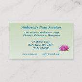 池サービス 名刺 (裏面)