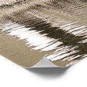 池セピア写真 ポスター (角)