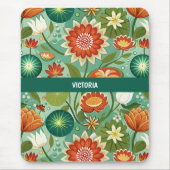 池ライフフローラカスタムパターン マウスパッド (正面)