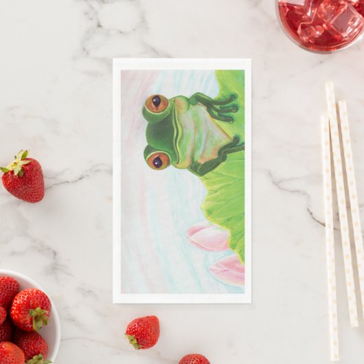 池リラックスにカエル (インサイチュ)