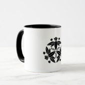 池田三つ竜胆 マグカップ (正面左)