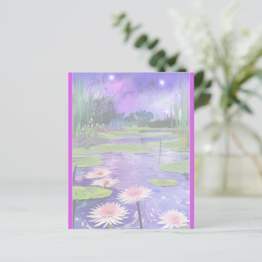 池絵画での星空の夜 (スタンド正面)