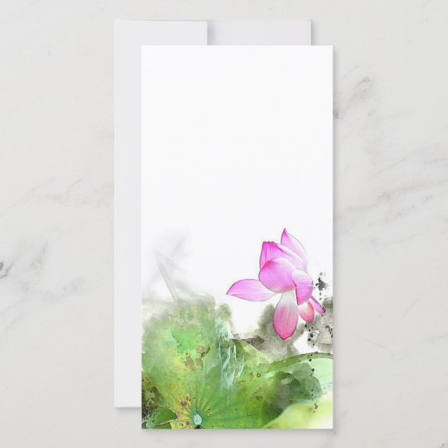 池蓮中国の筆絵画の芸術 (正面)