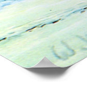 池遊のプリント ポスター (角)