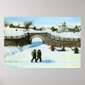 池遊のプリント ポスター