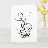 池鼻 カード (黄色い花)