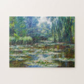池&ブリッジ日本のモネファインアート ジグソーパズル (横)
