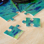 池《植物》スイレン玩具ジグソーパズル ジグソーパズル (側面)